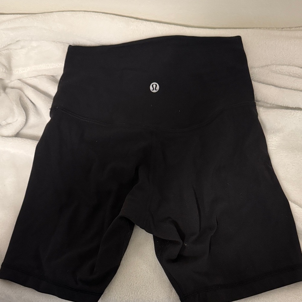 lululemon Black Bike Shorts